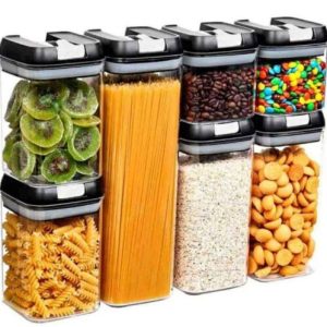 Set de 7 contenedores herméticos