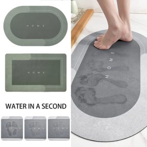 Alfombra de baño super absorbente