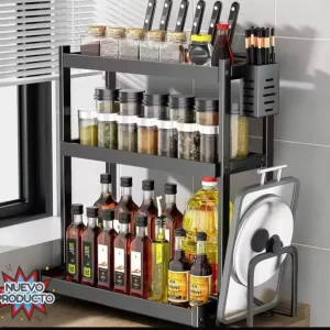 Estante Organizador Condimentero 3 Niveles