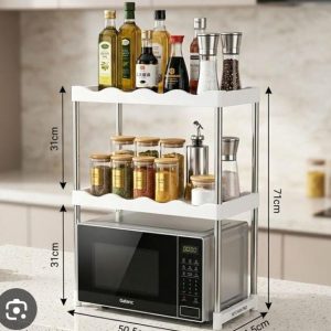Organizador de microondas Acero