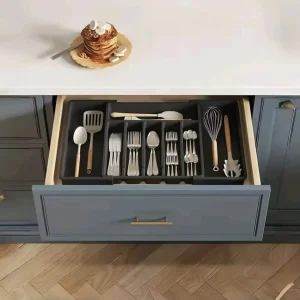 Organizador expandible para cajón de cocina